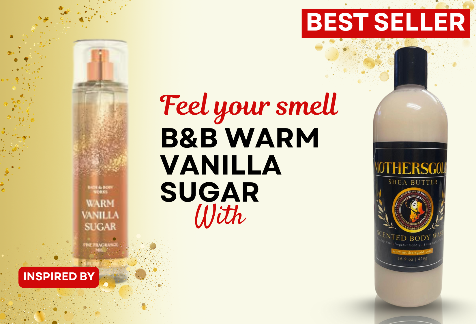 Baby Be Mine- Golden Vanilla (Inspired by B&B Warm Vanilla Sugar)