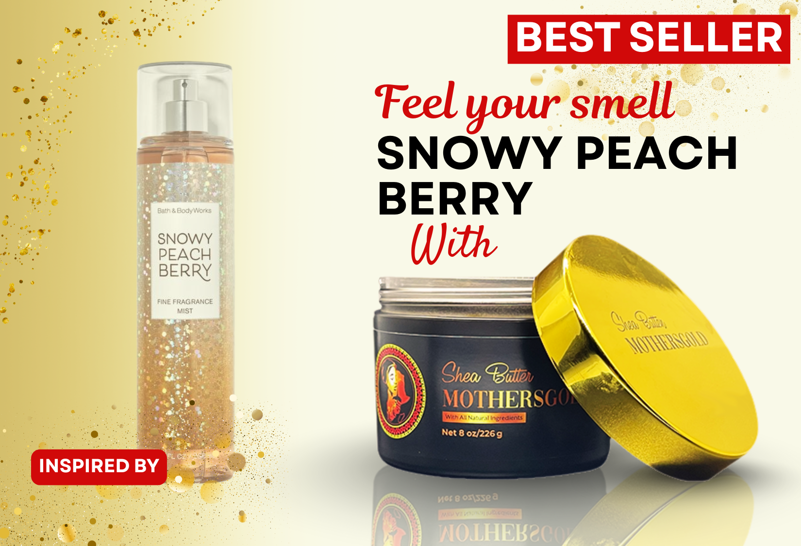 Baby Be Mine- Icy Peach Delight (Inspired by Snowy Peach Berry)