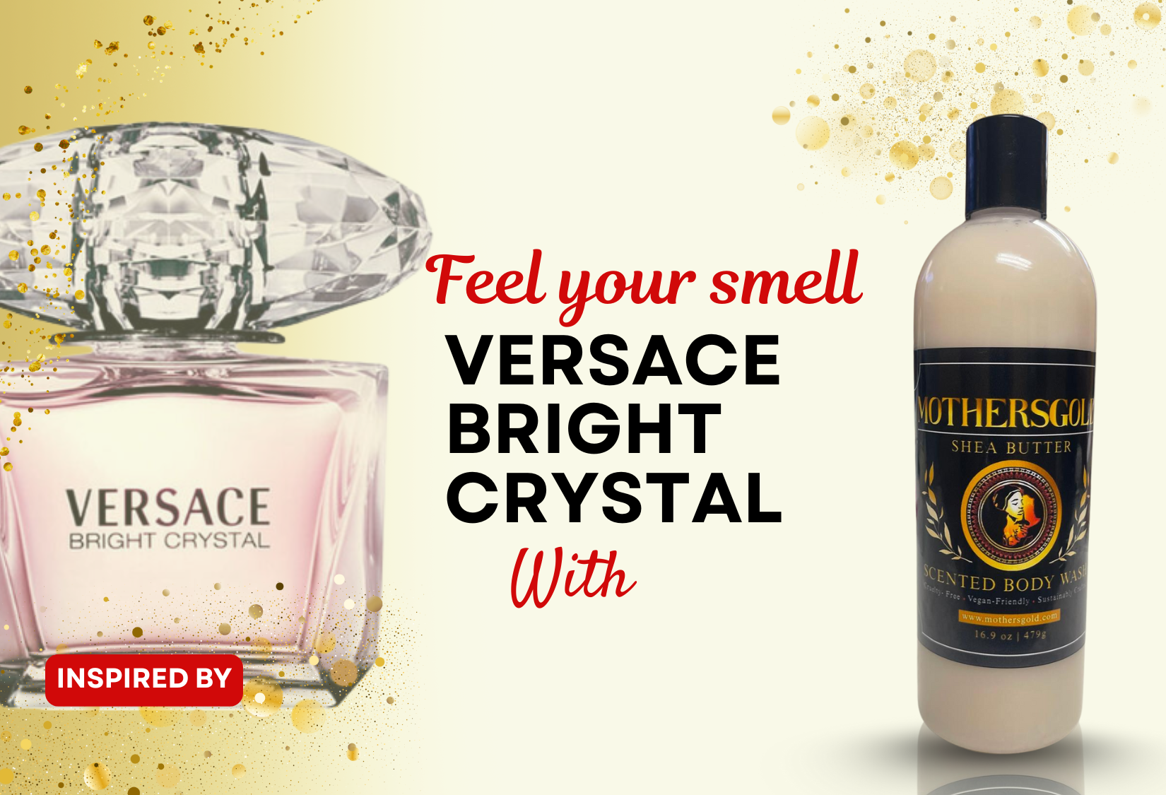 Crystal Bloom Gold (Inspired by Versace Bright Crystal) - Mothersgold