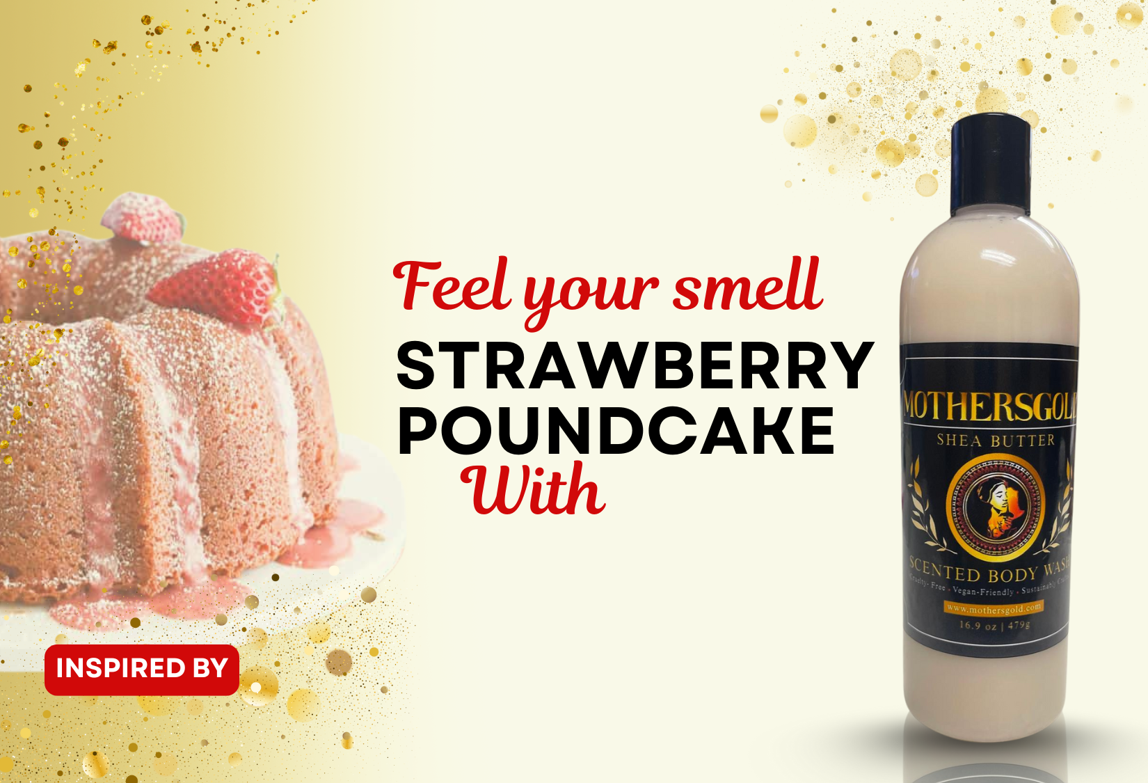 Strawberry Poundcake (Inspired by Strawberry Poundcake) - Mothersgold