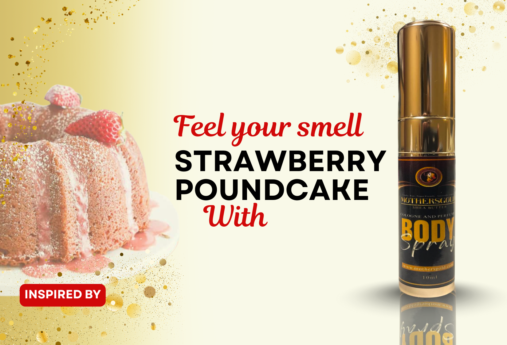 Strawberry Poundcake (Inspired by Strawberry Poundcake) - Mothersgold