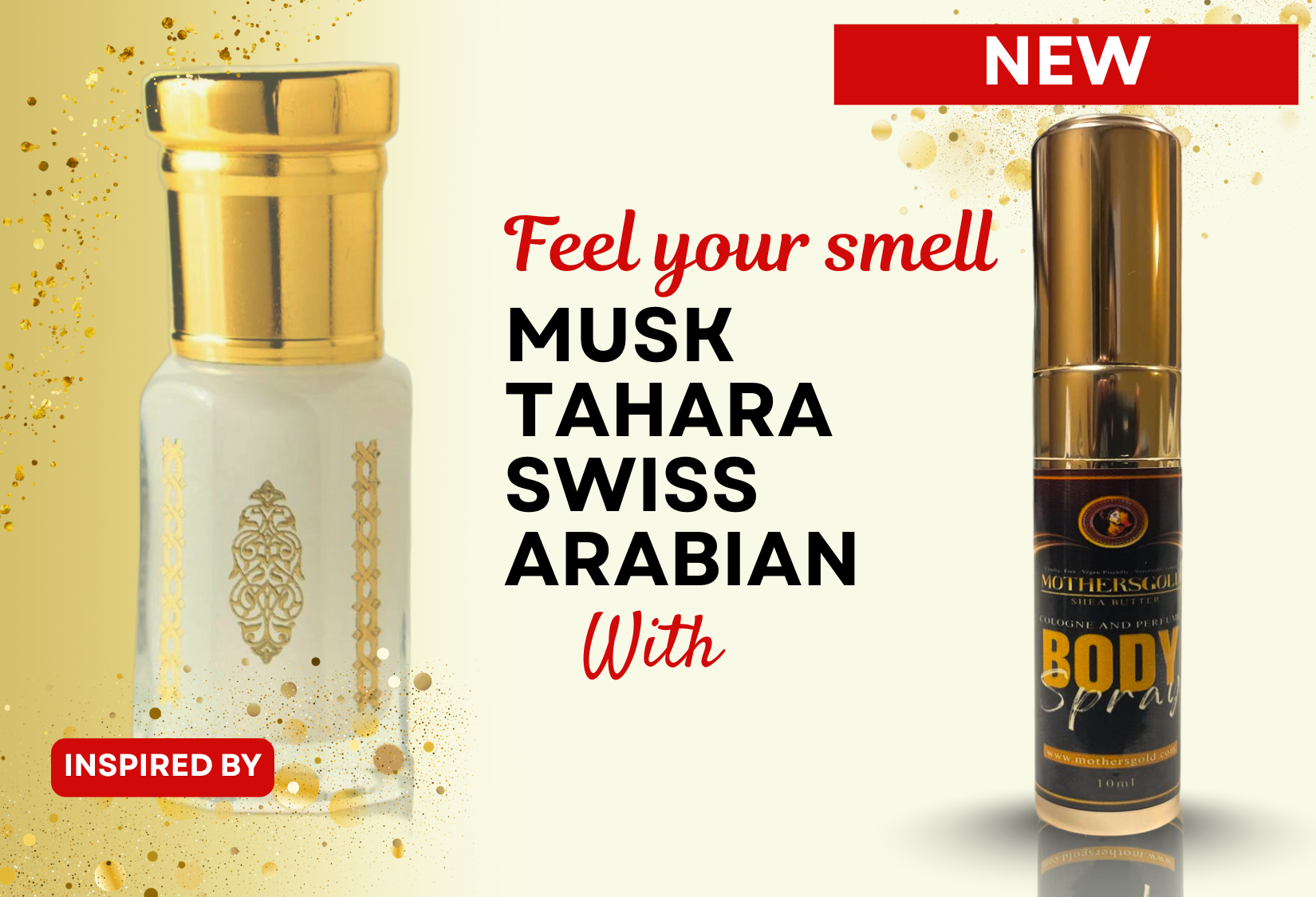 Gold Musk (Inspired by Musk Tahara Swiss Arabian) - Mothersgold