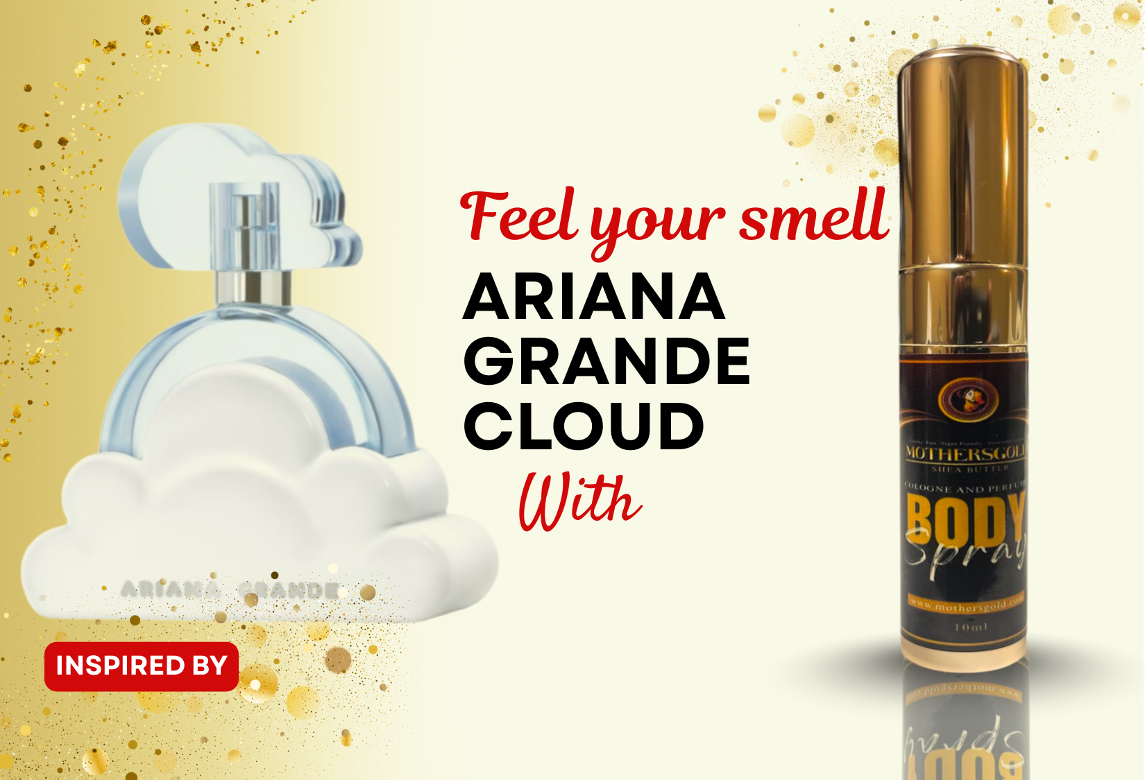 Golden Daydream (Inspired by Ariana Grande Cloud) (Copy) - Mothersgold