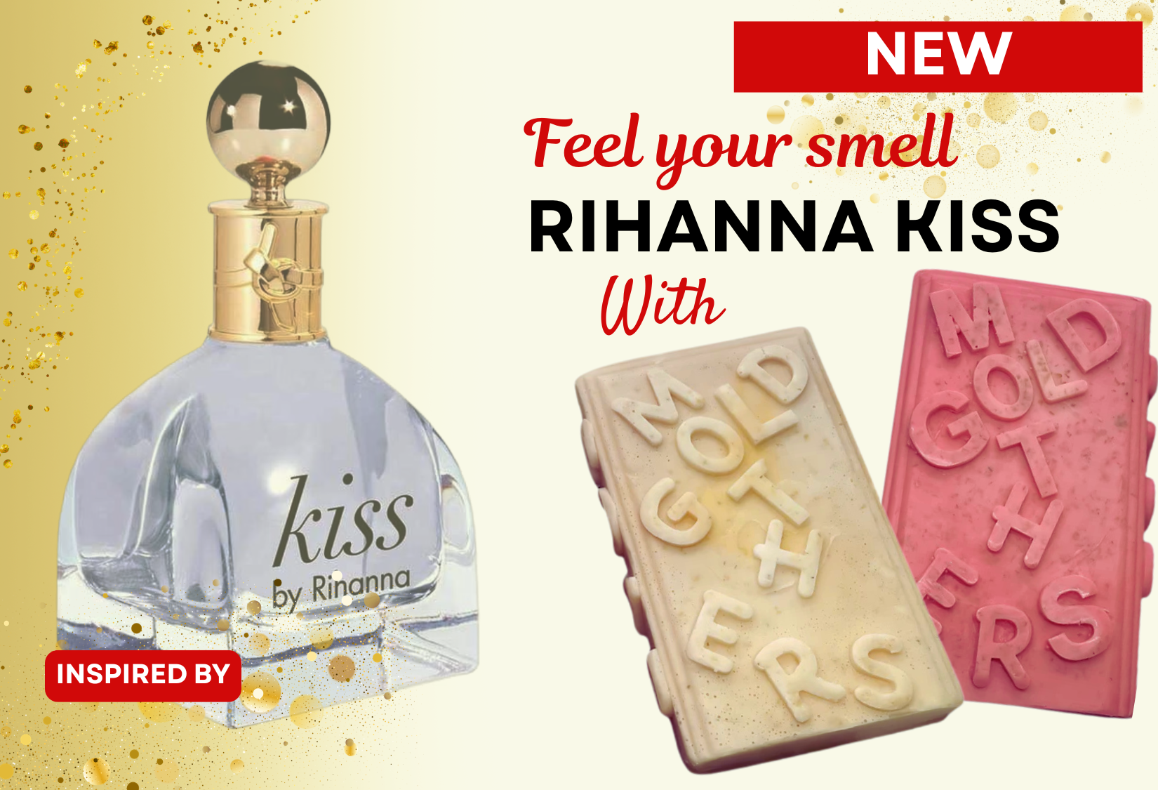 Golden Kiss (Inspired by Rihanna Kiss) - Mothersgold