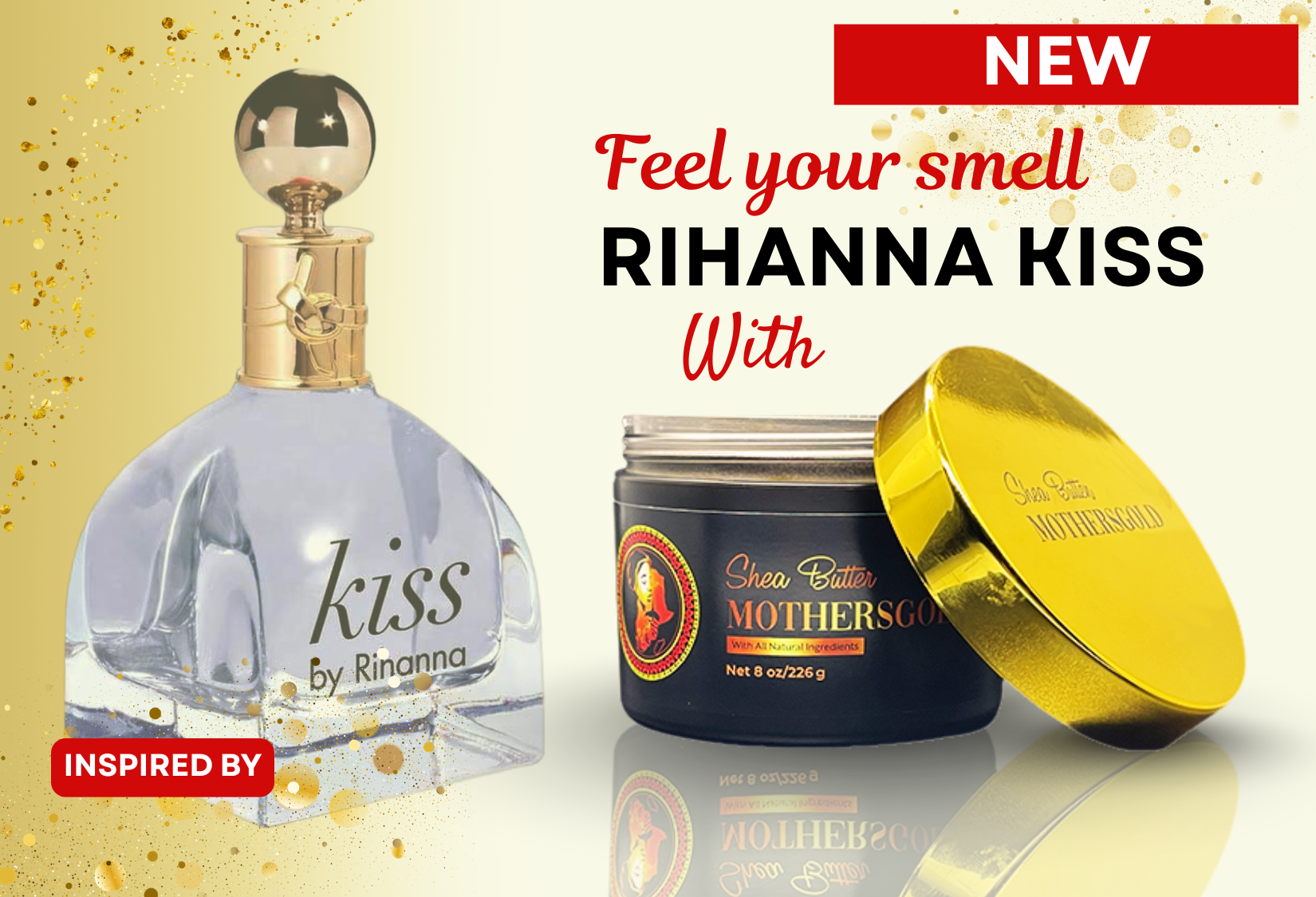 Golden Kiss (Inspired by Rihanna Kiss) - Mothersgold