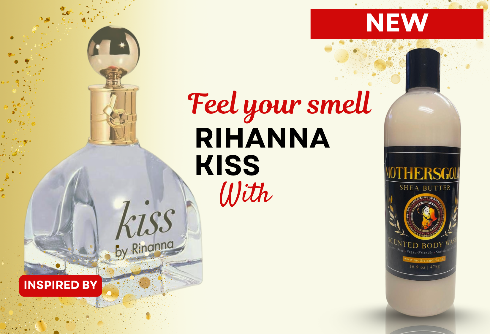 Golden Kiss (Inspired by Rihanna Kiss) - Mothersgold