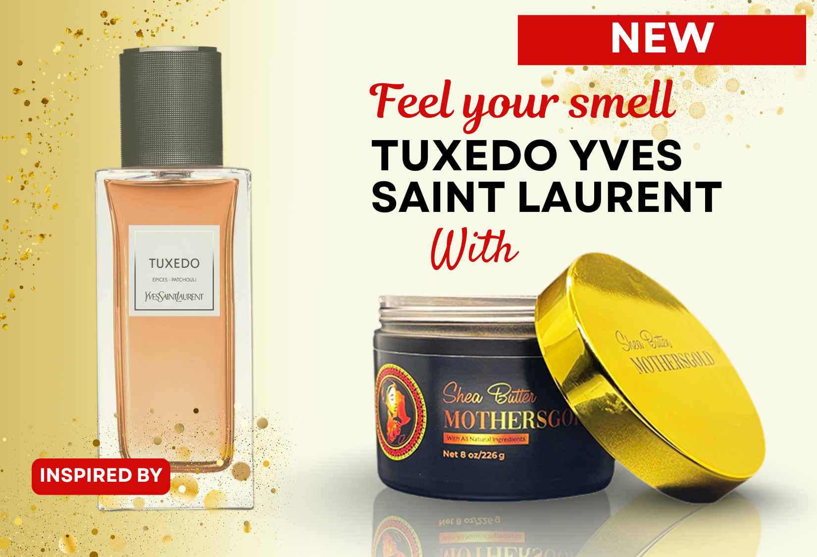 Golden Tuxedo (Inspired by Tuxedo Yves Saint Laurent) - Mothersgold