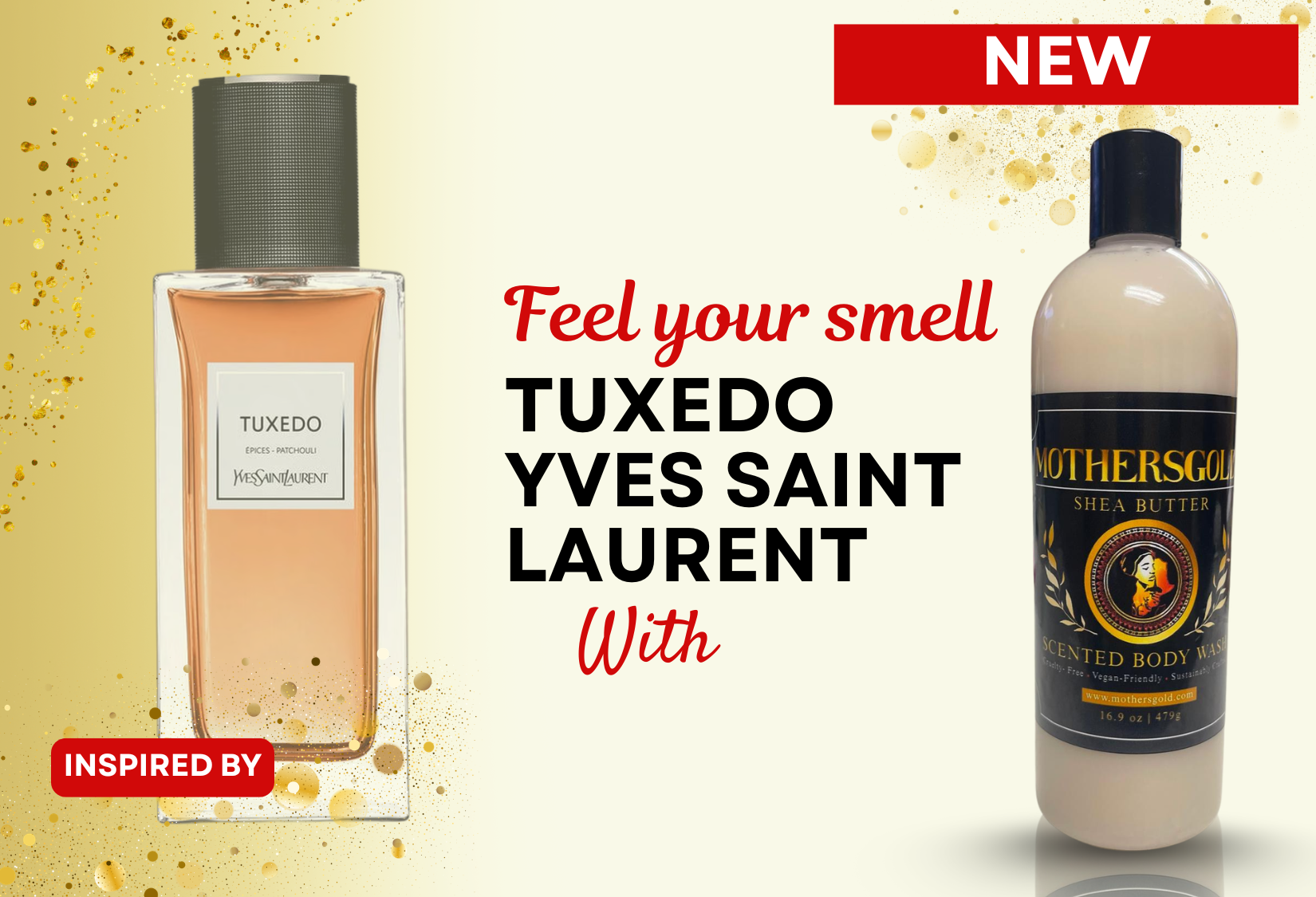 Golden Tuxedo (Inspired by Tuxedo Yves Saint Laurent) - Mothersgold