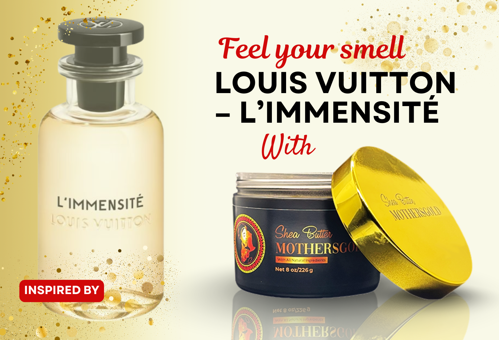 Infinite Gold (Inspired by Louis Vuitton – L’Immensité) - Mothersgold