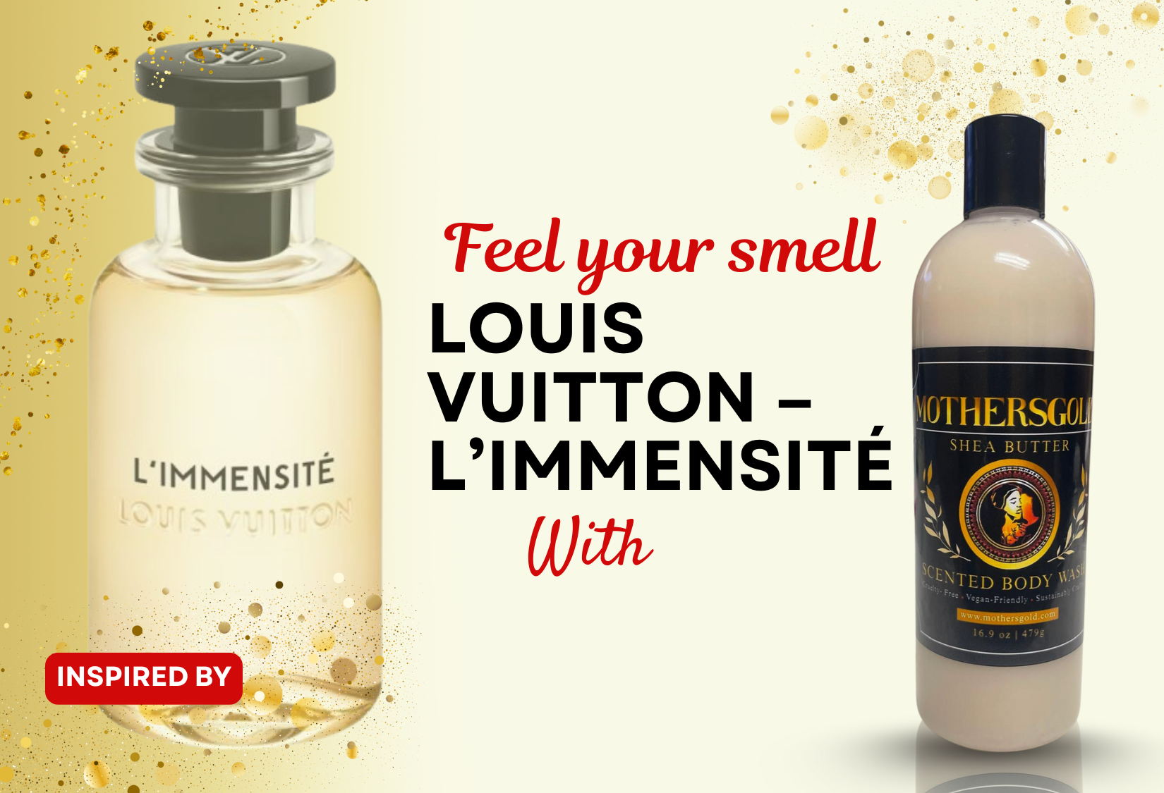 Infinite Gold (Inspired by Louis Vuitton – L’Immensité) - Mothersgold