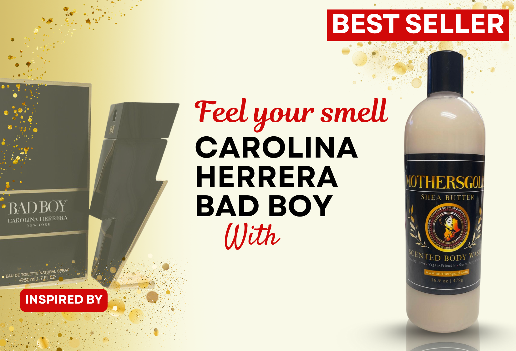 Charm & Harmony - Rebel Man (Inspired by Carolina Herrera Bad Boy) - Mothersgold