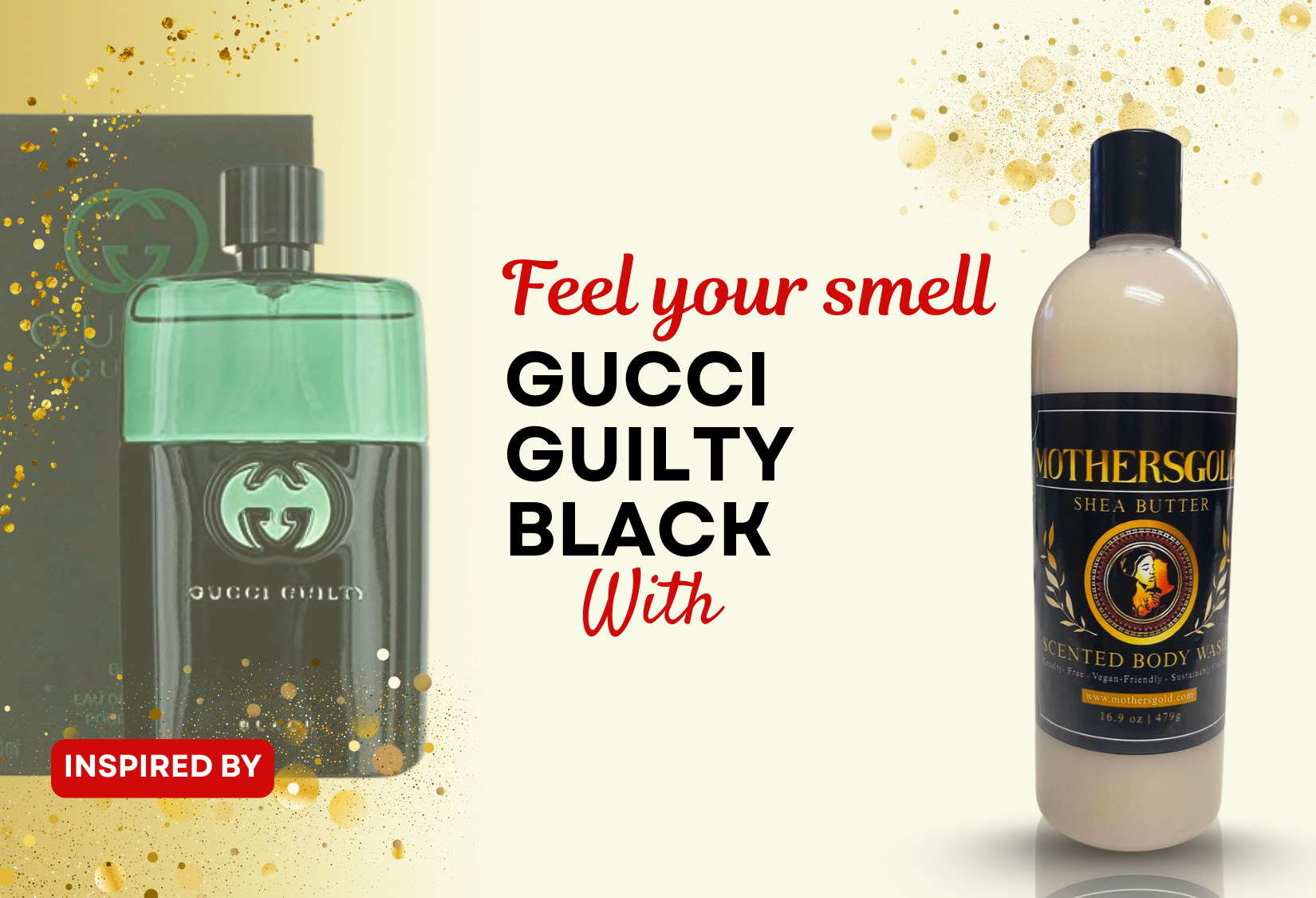 Gods Gift- Black (Inspired by Gucci Guilty Black) - Mothersgold
