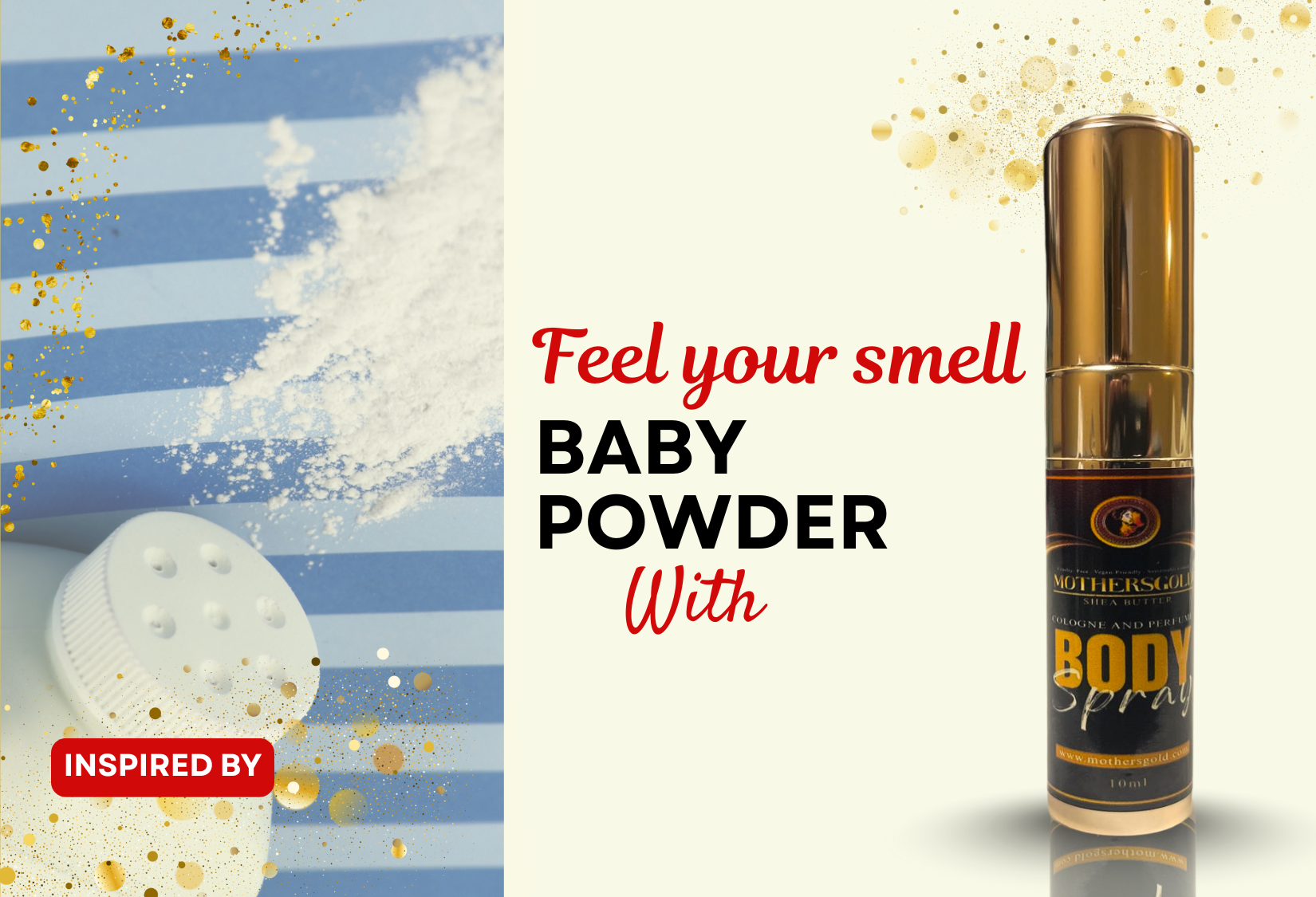Natural Baby Powder - Mothersgold