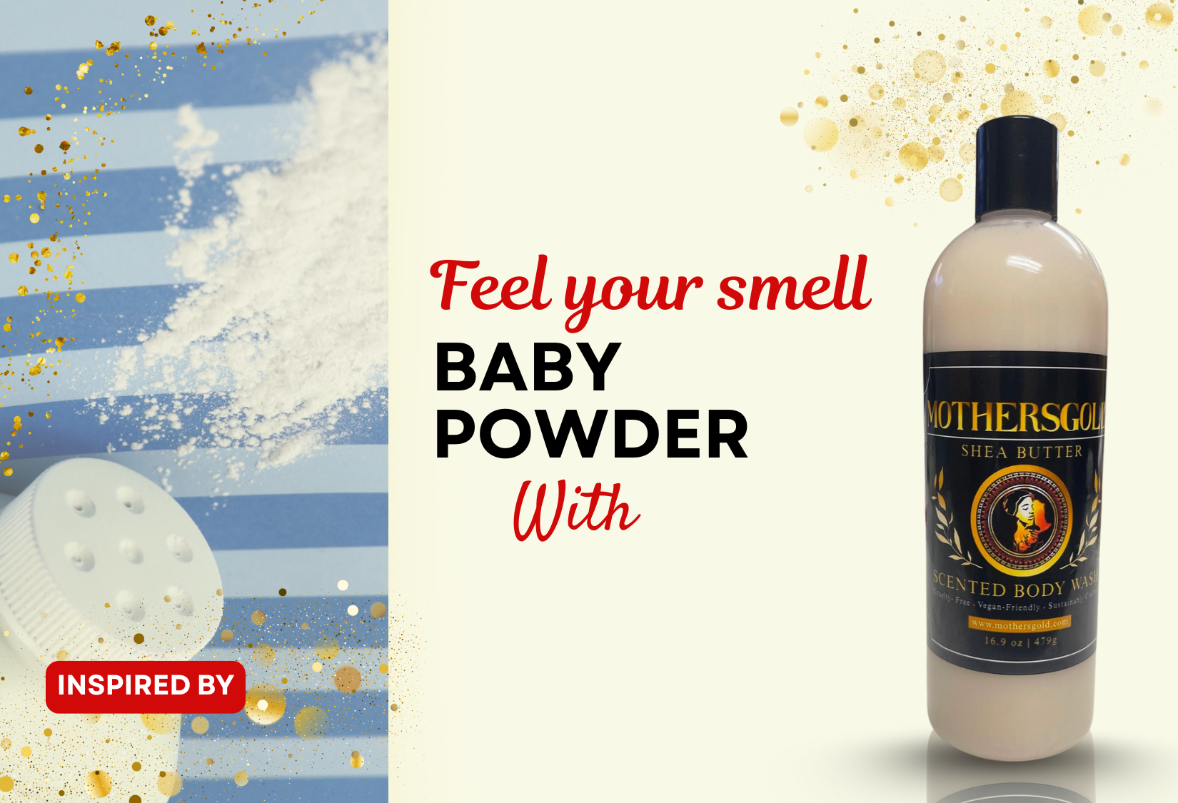 Natural Baby Powder - Mothersgold