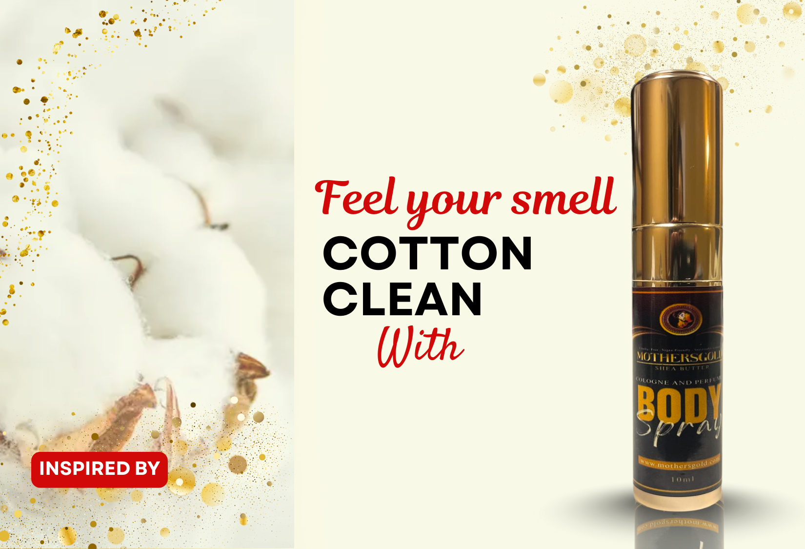 Natural Cotton Clean - Mothersgold