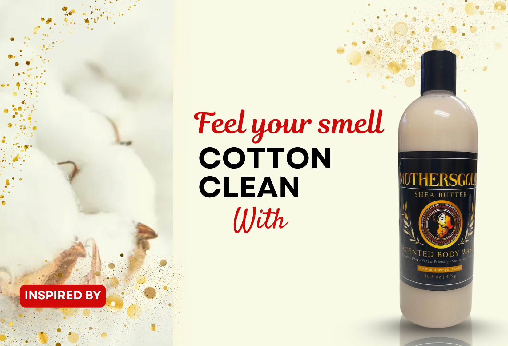 Natural Cotton Clean - Mothersgold