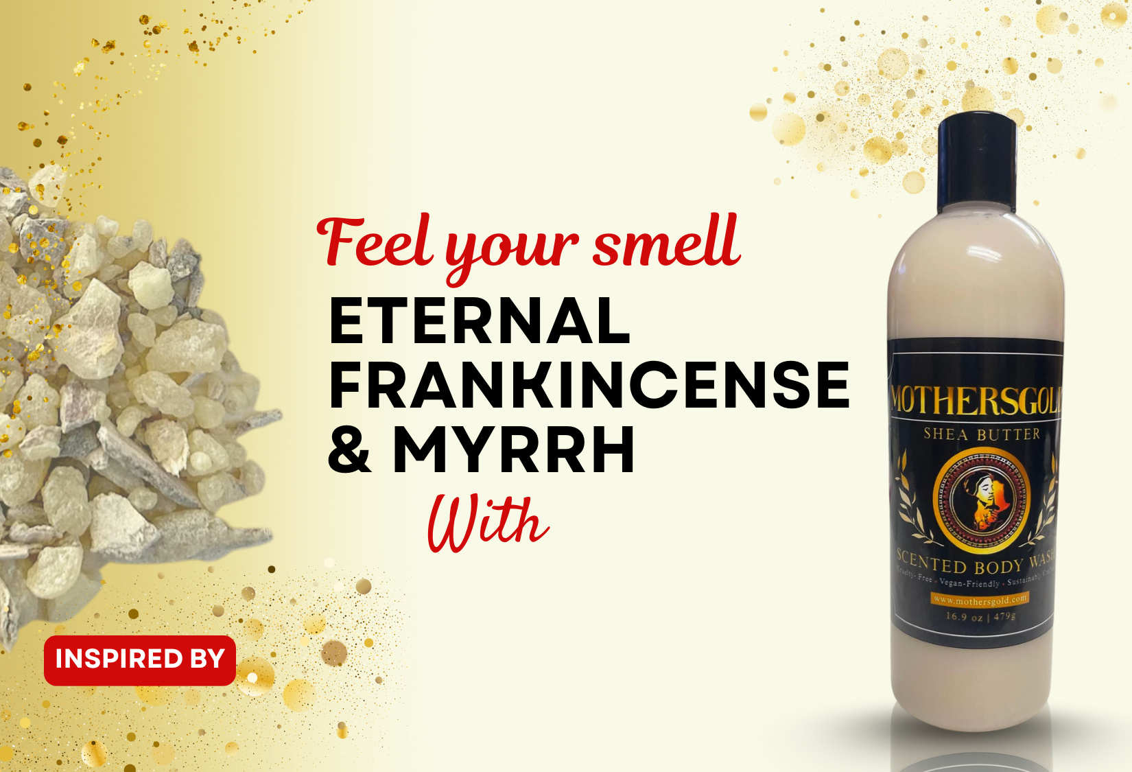 Natural Eternal Frankincense  & Myrrh - Mothersgold