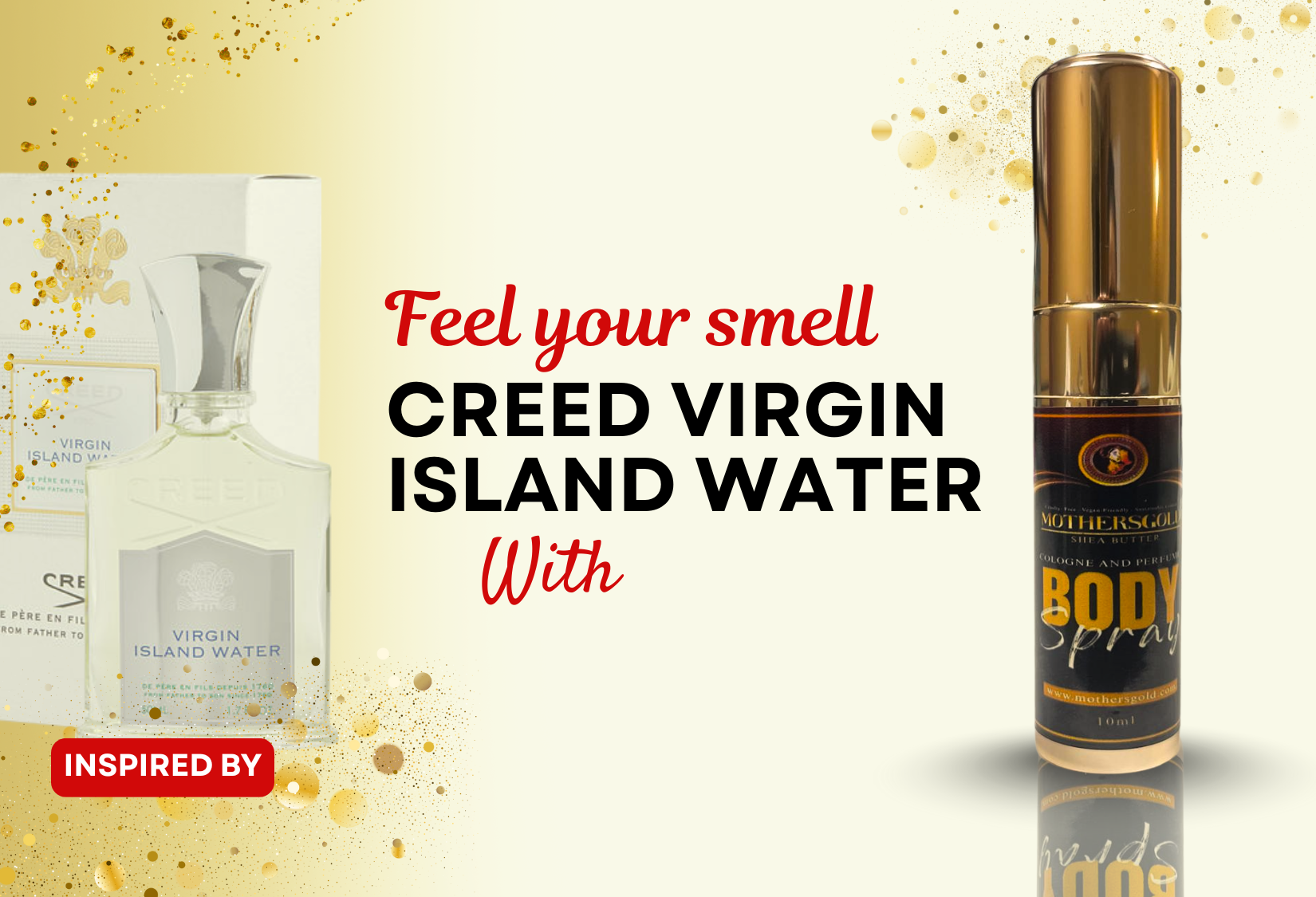 Unisex Cream Untouched Waters (Inspired by Creed Virgin Island Water) - Mothersgold