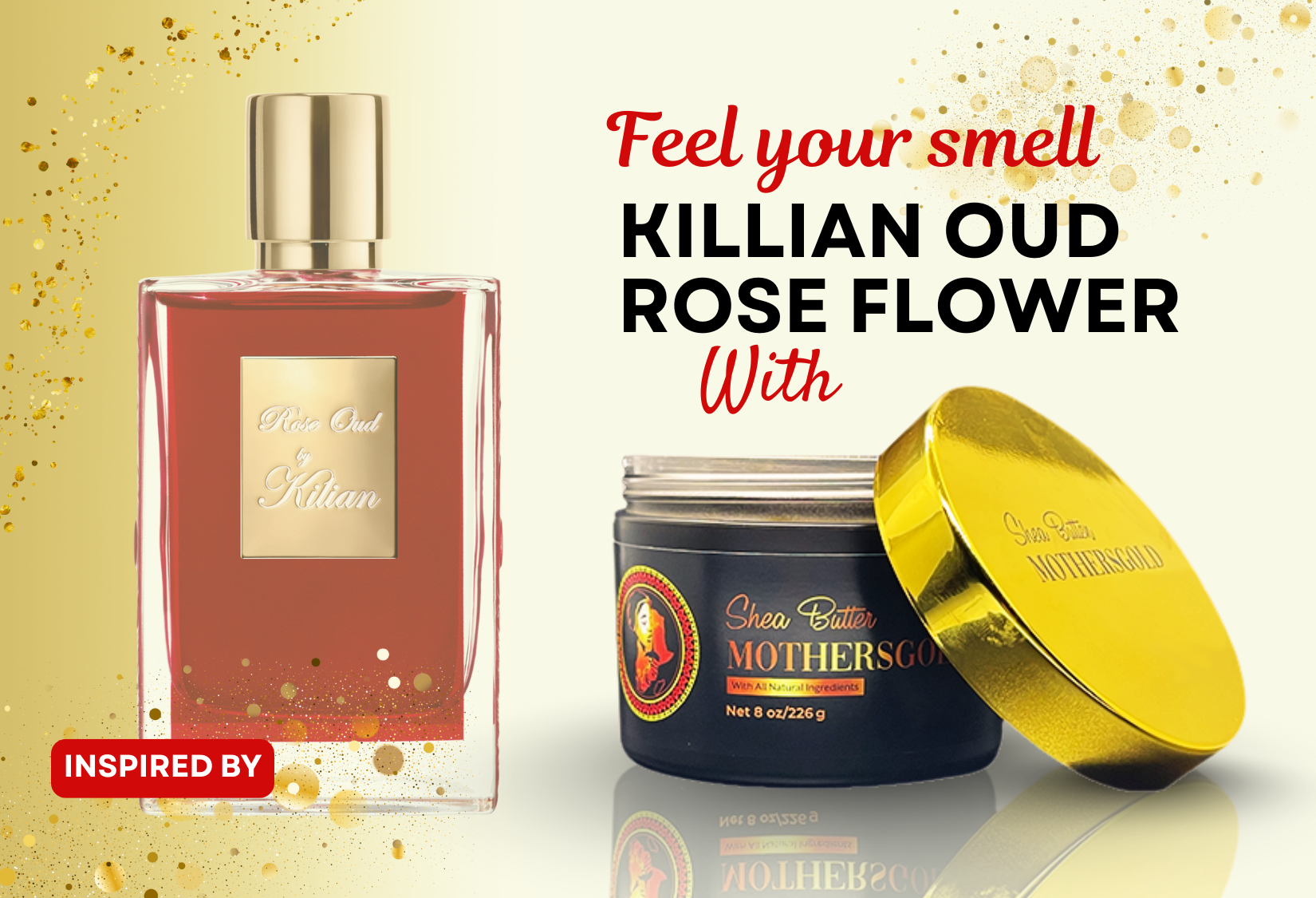Unisex Oud to Rose (Inspired by Killian Oud Rose Flower)