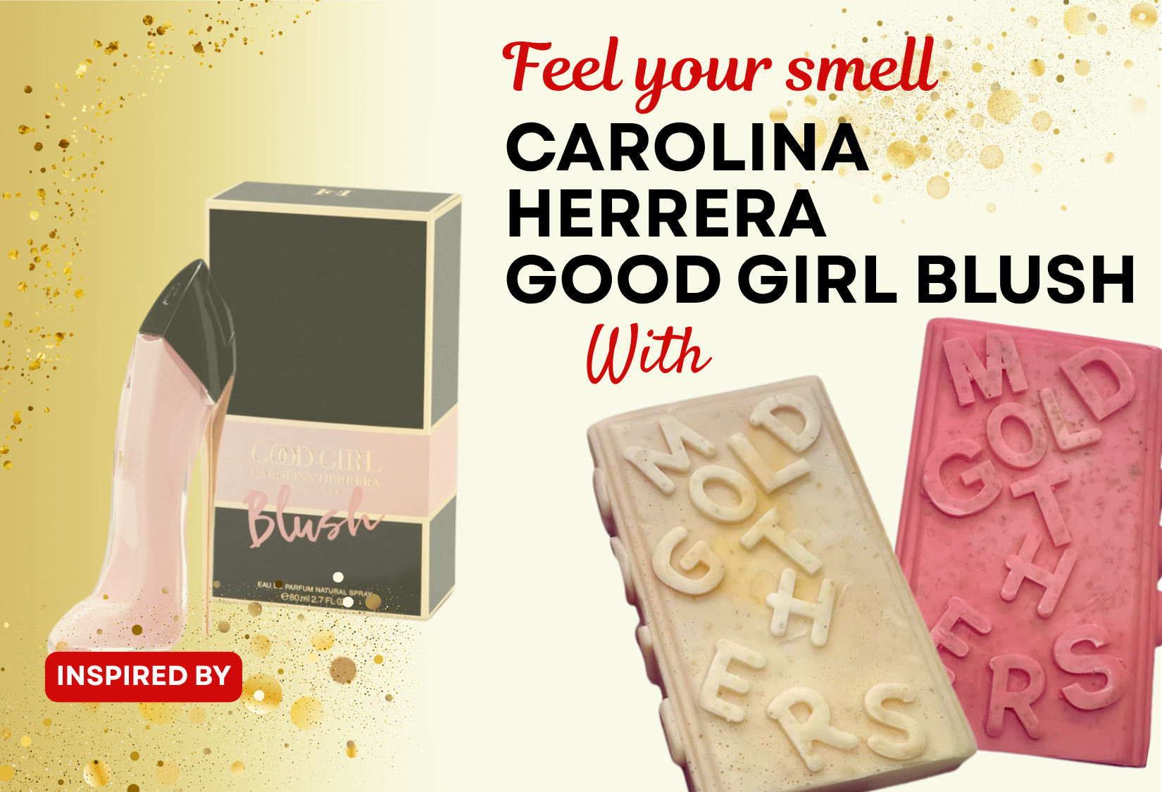 Charm & Harmony- Good Looking Got You Blushing (Inspired by Carolina Herrera Good Girl Blush) - Mothersgold