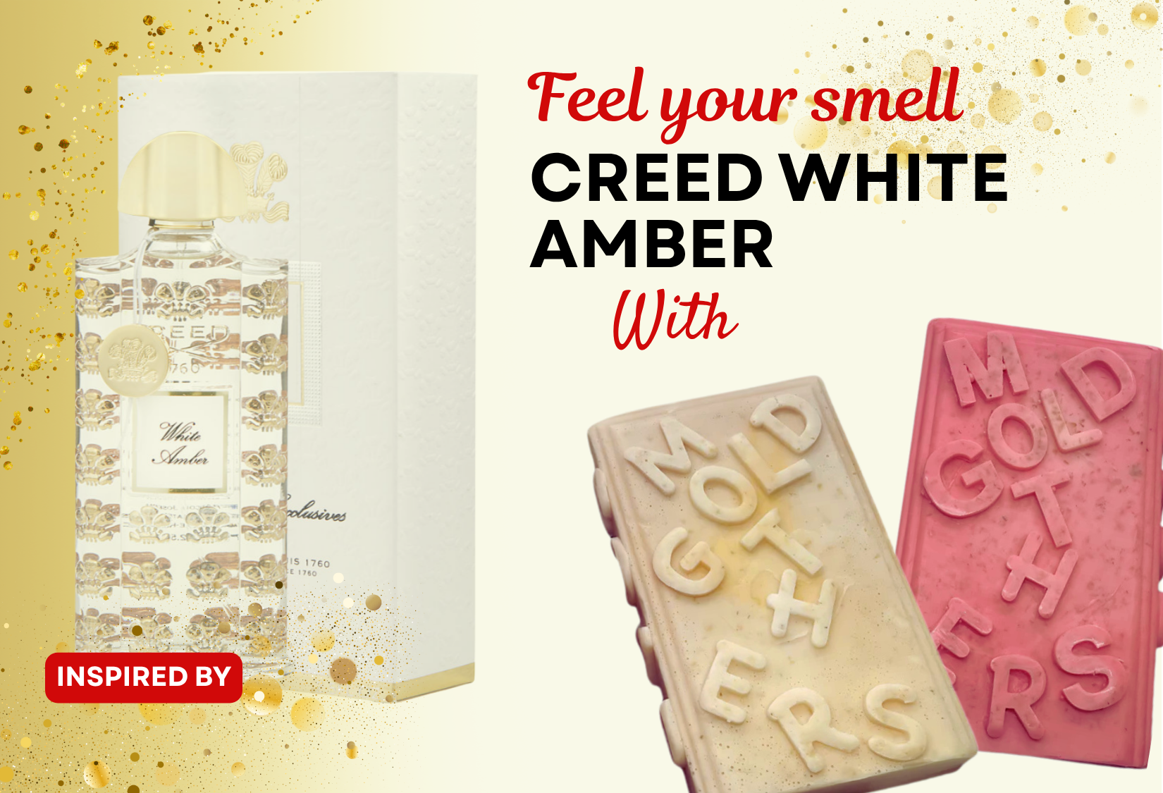 Cream- Amber Flame (Inspired by Creed White Amber) - Mothersgold