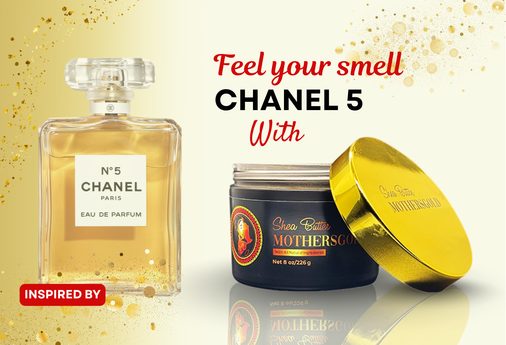 Channel- 5 (Inspired by Chanel 5) - Mothersgold