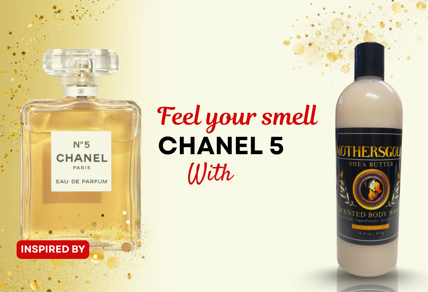 Channel- 5 (Inspired by Chanel 5) - Mothersgold