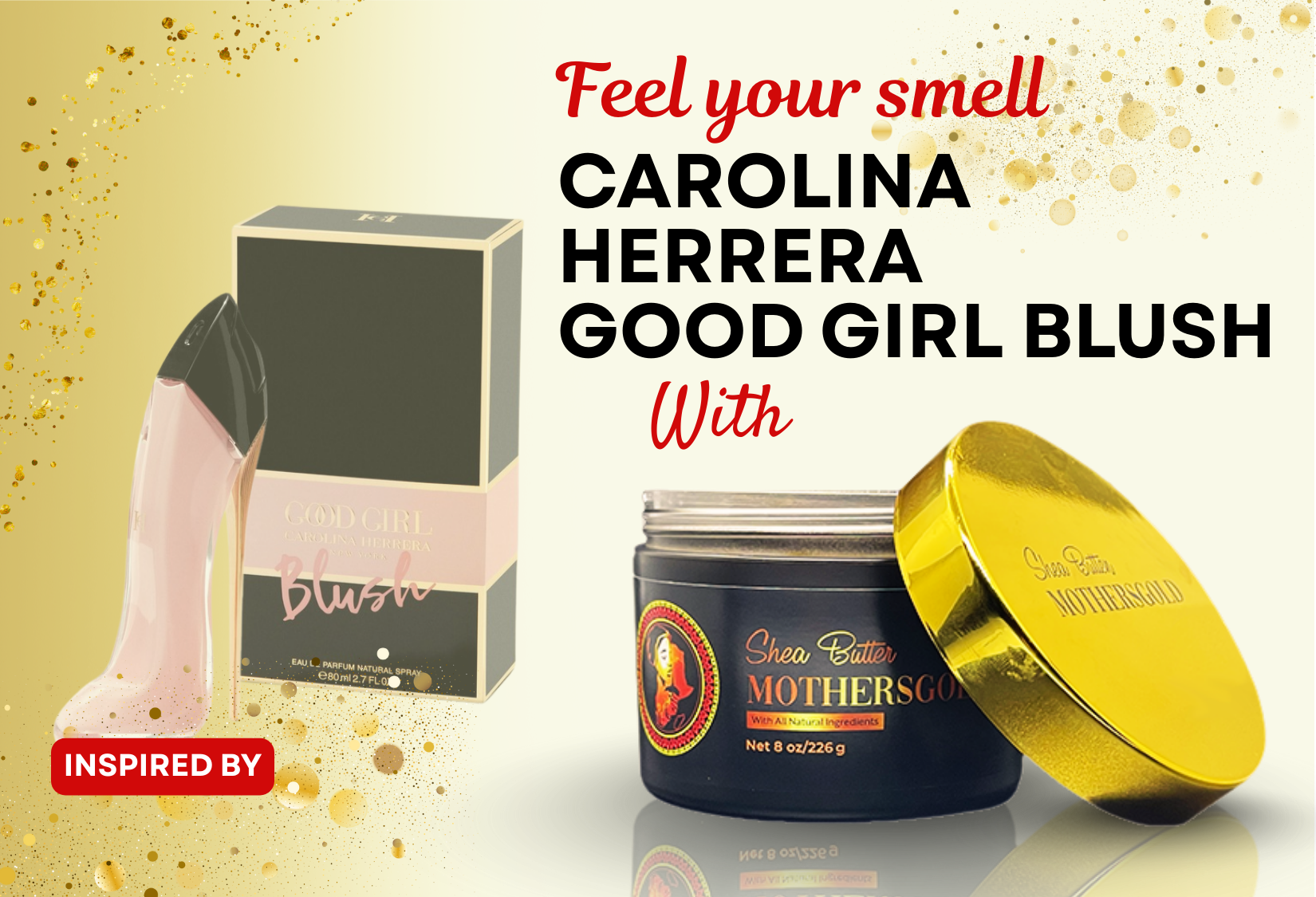 Charm & Harmony- Good Looking Got You Blushing (Inspired by Carolina Herrera Good Girl Blush)