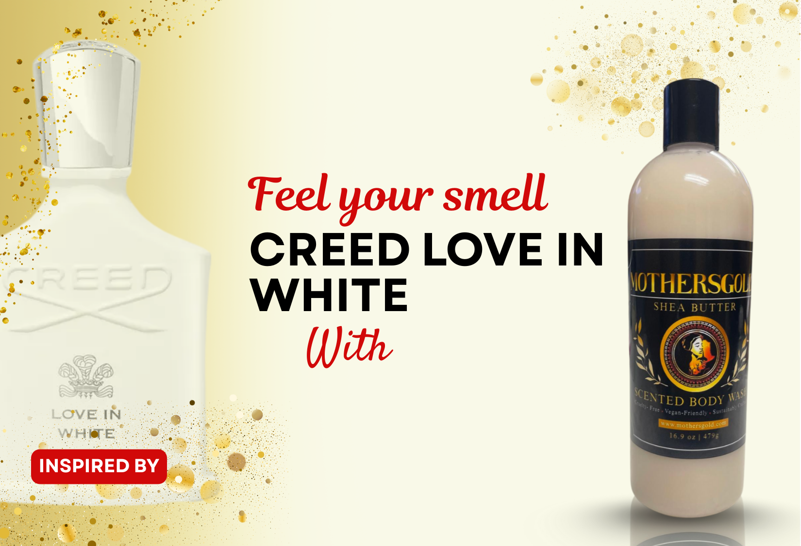 Cream- Love in Class (Inspired by Creed Love in White) - Mothersgold