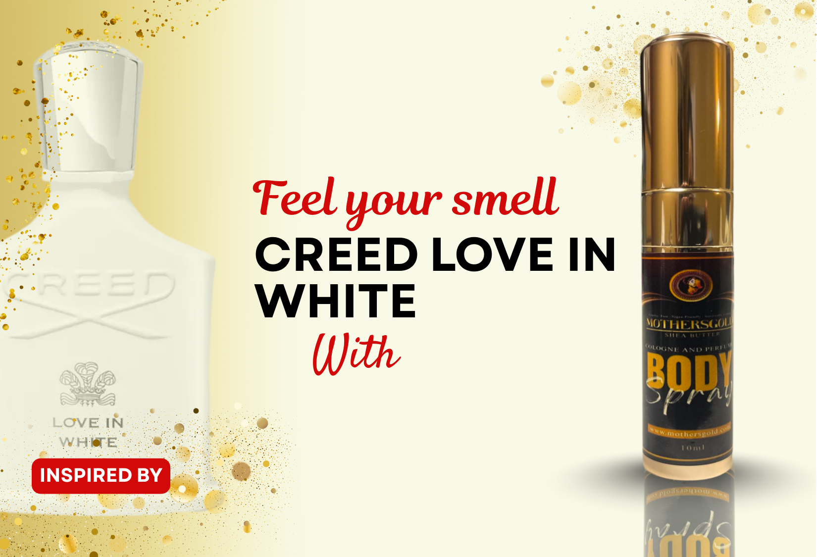 Cream- Love in Class (Inspired by Creed Love in White) - Mothersgold