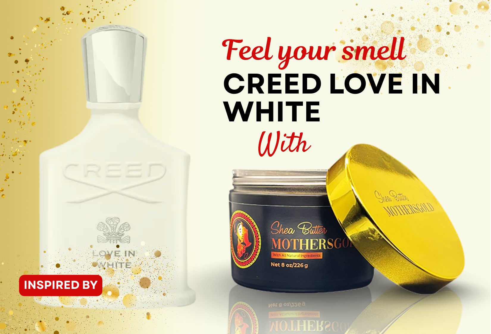 Cream- Love in Class (Inspired by Creed Love in White) - Mothersgold
