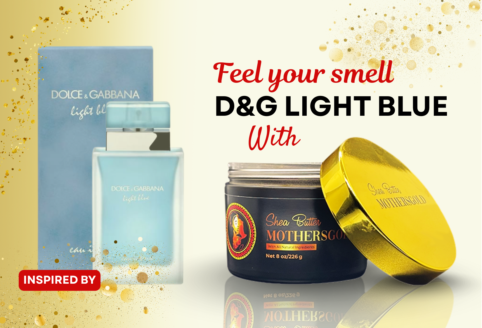Doing Good- Blue (Inspired by D&G Light Blue) - Mothersgold