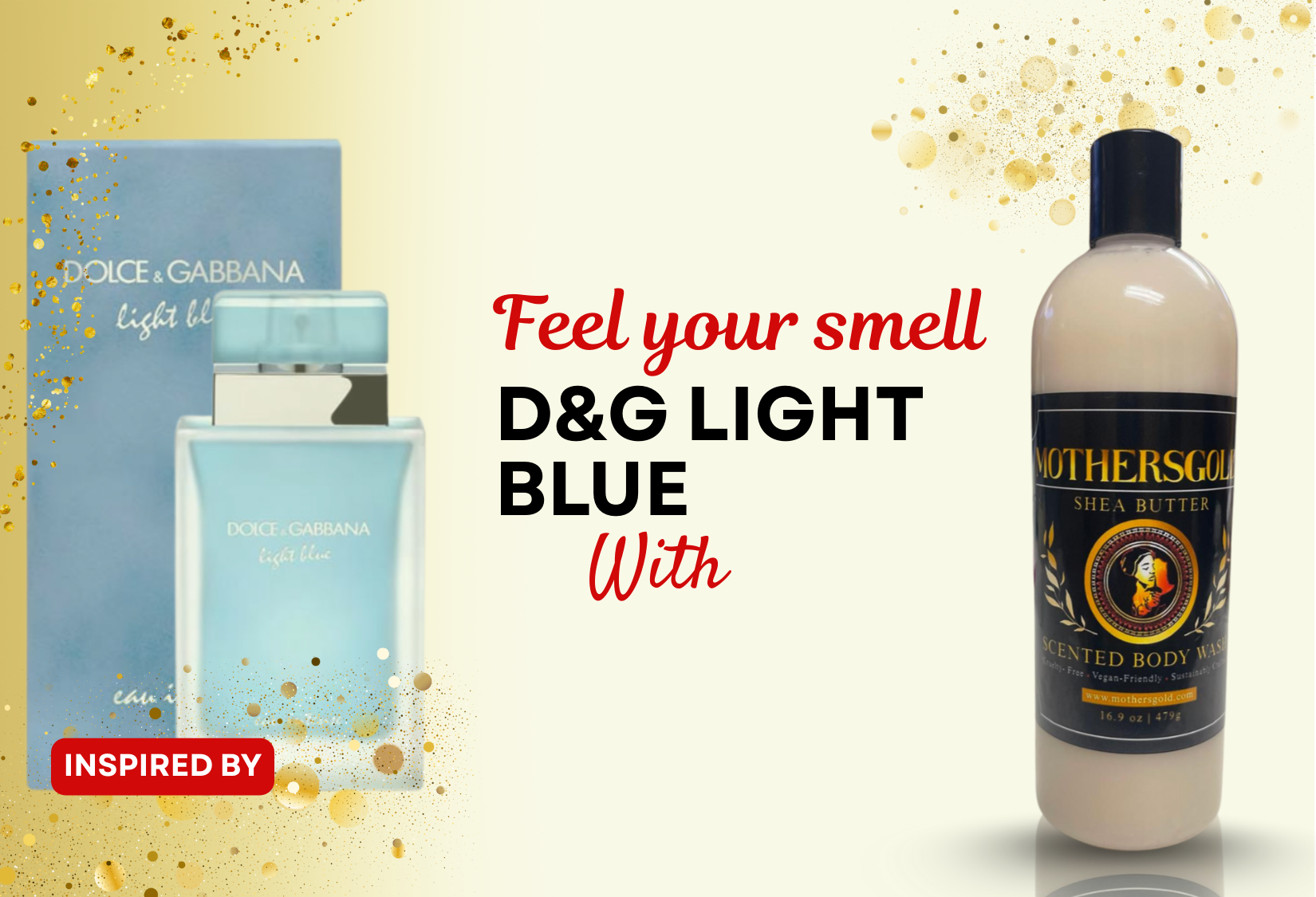 Doing Good- Blue (Inspired by D&G Light Blue) - Mothersgold