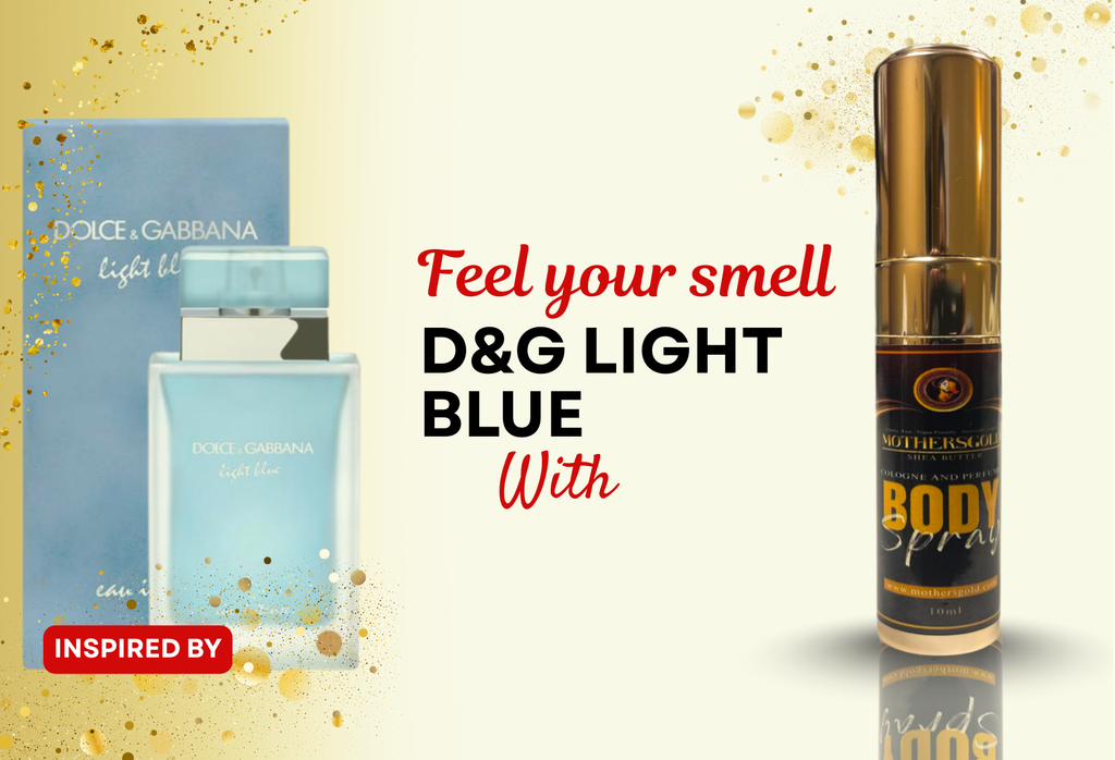 Doing Good- Blue (Inspired by D&G Light Blue) - Mothersgold