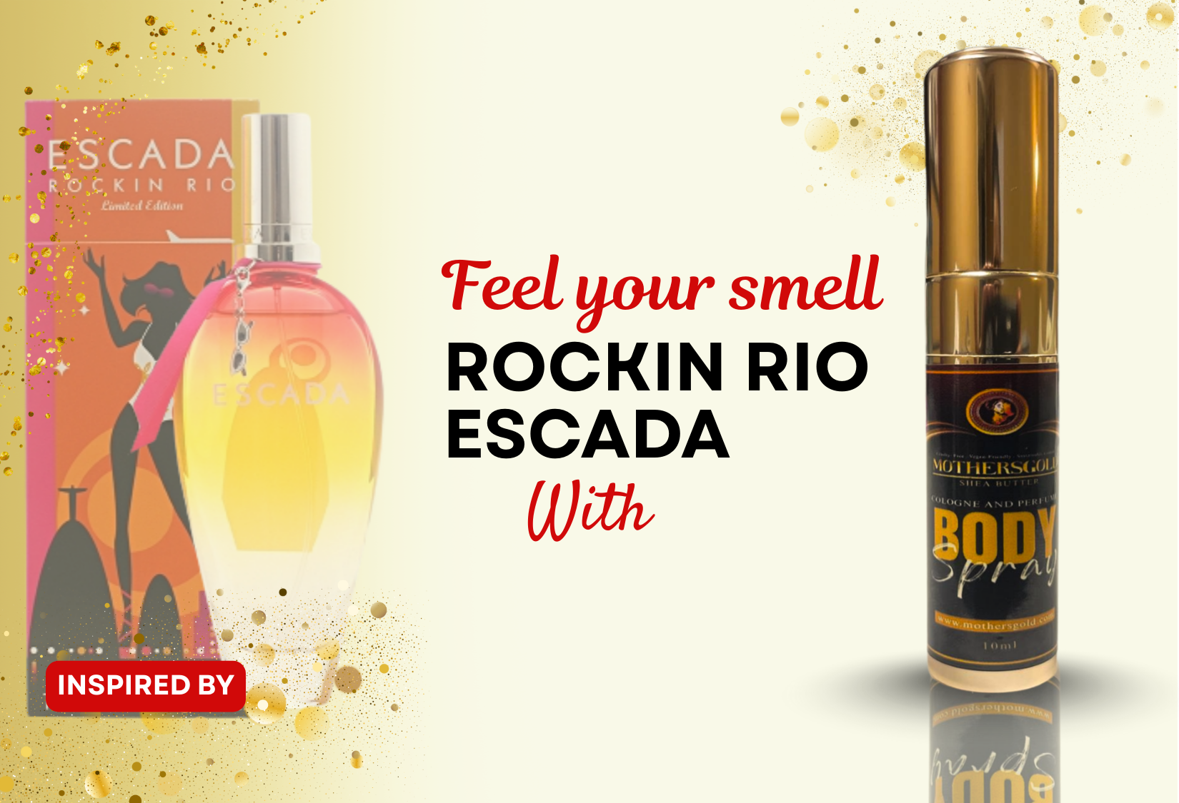 Elegant- Vegas (Inspired by Rockin Rio Escada) - Mothersgold