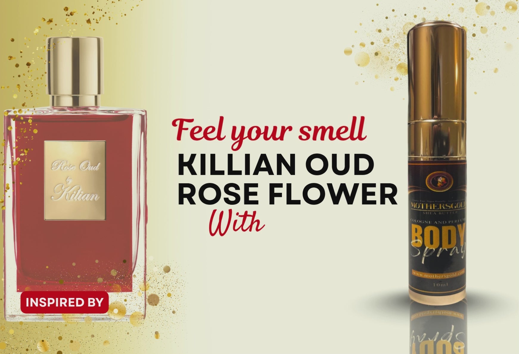 Unisex Oud to Rose (Inspired by Killian Oud Rose Flower)