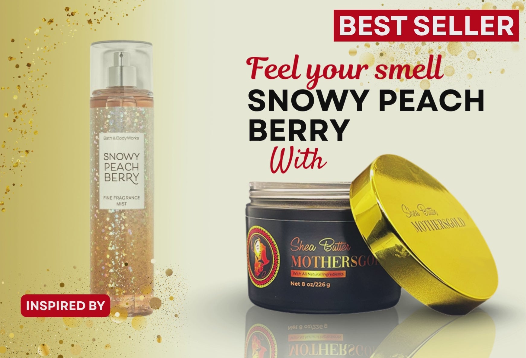 Baby Be Mine- Icy Peach Delight (Inspired by Snowy Peach Berry)