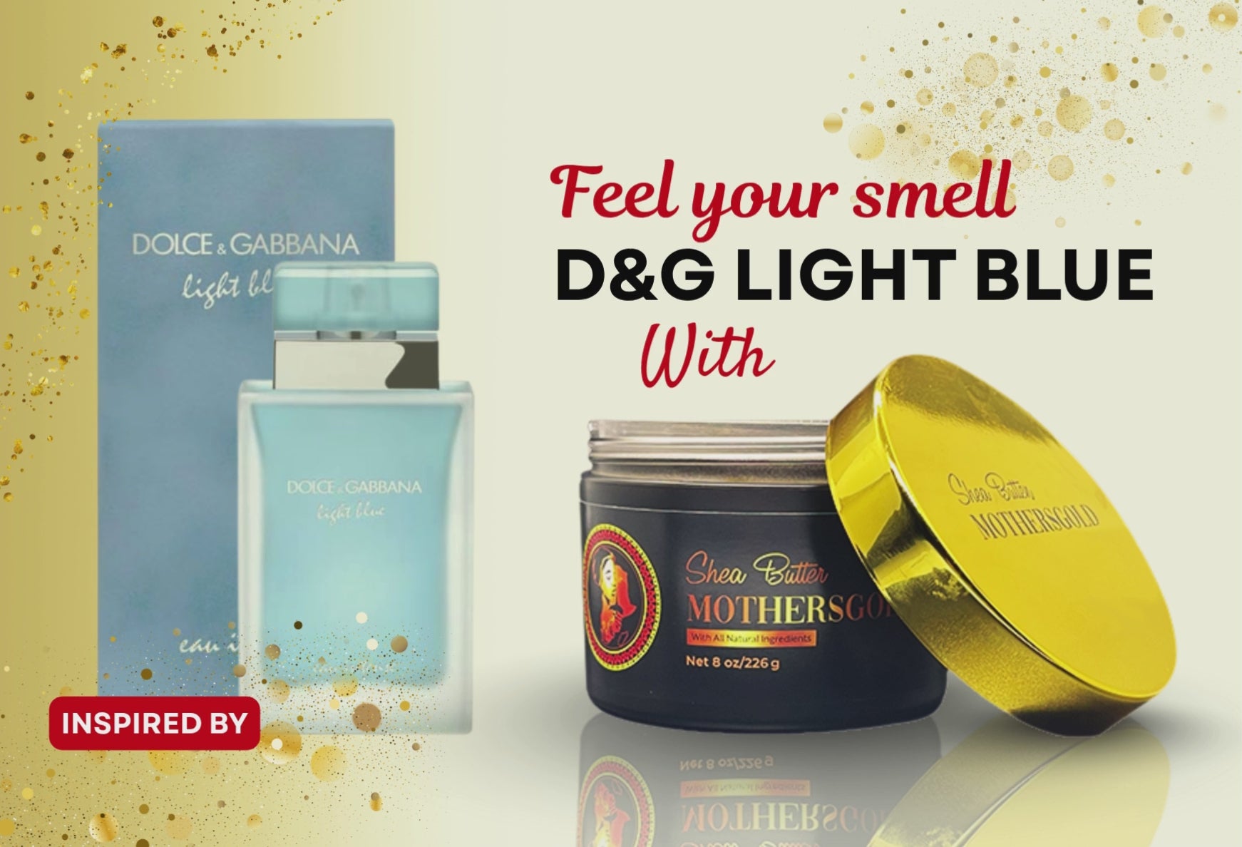 Doing Good- Blue (Inspired by D&G Light Blue)