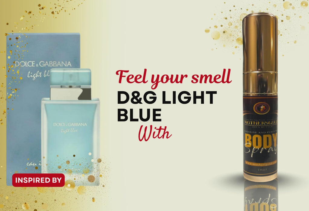 Doing Good- Blue (Inspired by D&G Light Blue)