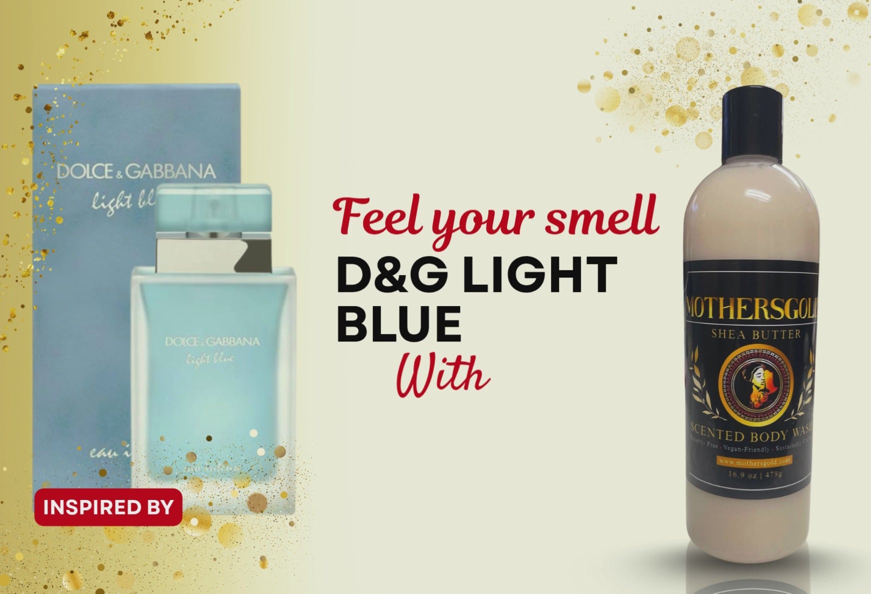 Cream- Water (Inspired by D&G Light Blue)