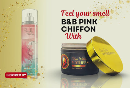 Baby Pink Chiffon Cake (B&B Pink Chiffon)