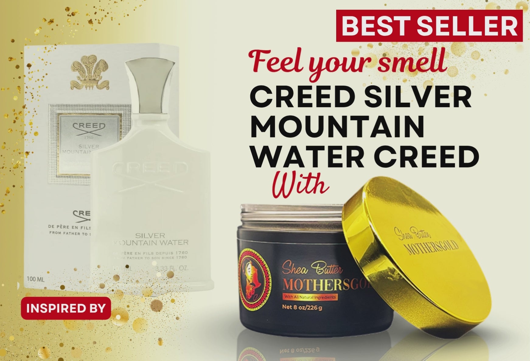 Unisex Cream- Altitude Waters (Inspired by Creed Silver Mountain Water Creed)