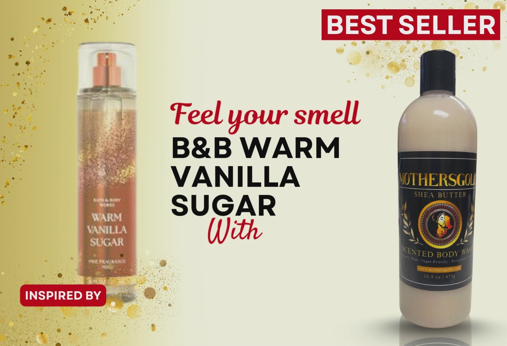 Baby Be Mine- Golden Vanilla (Inspired by B&B Warm Vanilla Sugar)