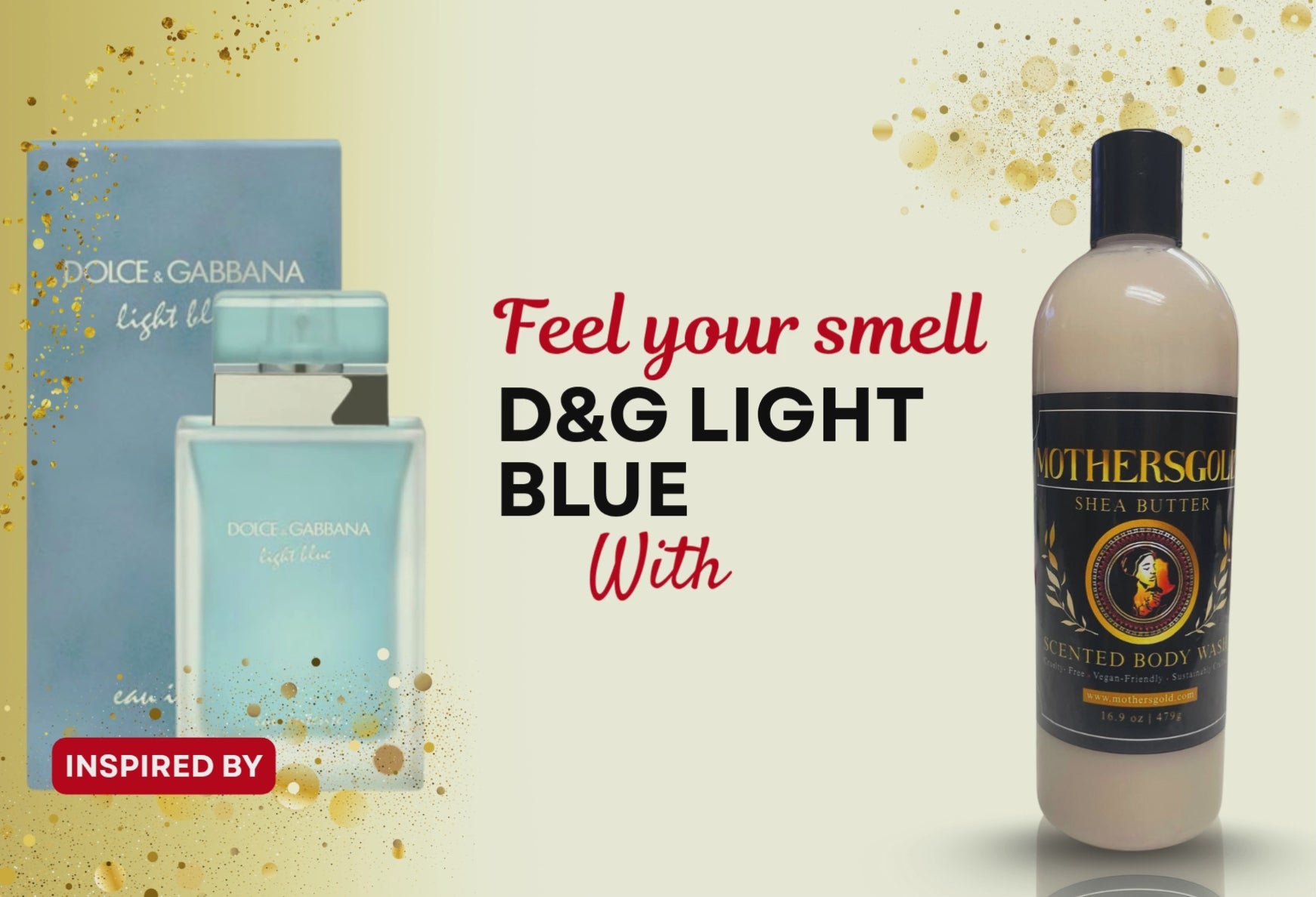 Doing Good- Blue (Inspired by D&G Light Blue)