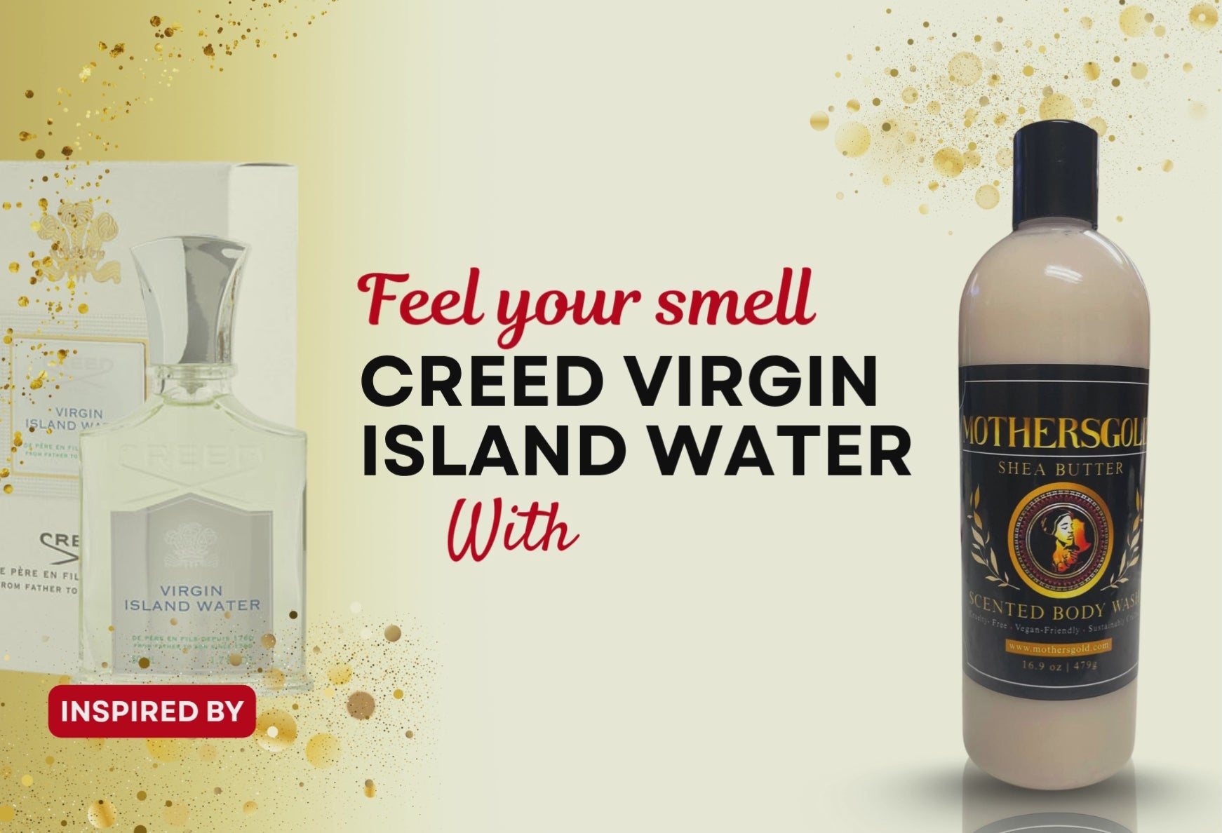 Unisex Cream Untouched Waters (Inspired by Creed Virgin Island Water)